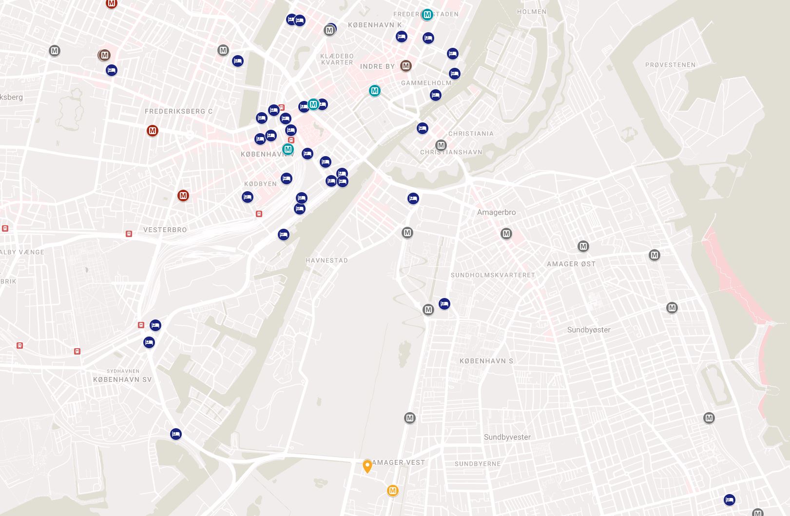 eccmid kort hoteller